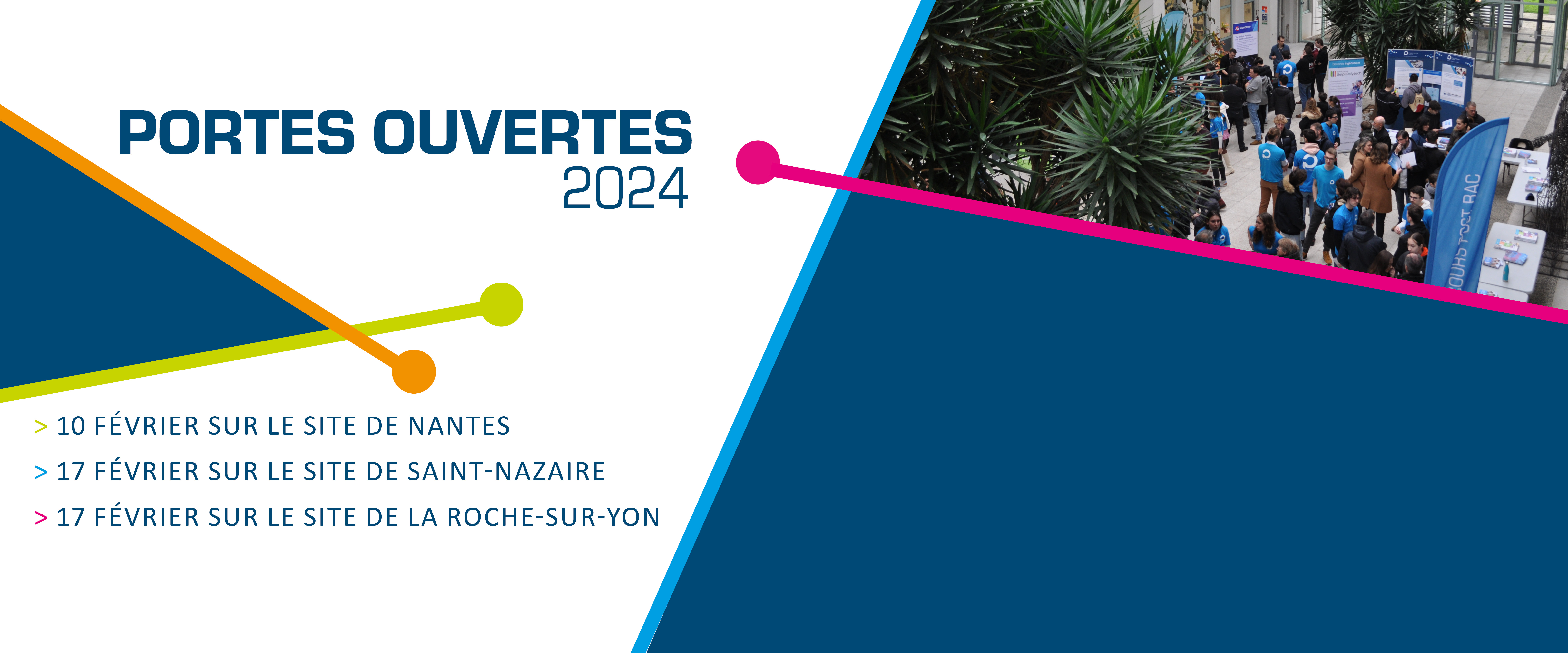 Journées Portes Ouvertes 2024 - Polytech Nantes