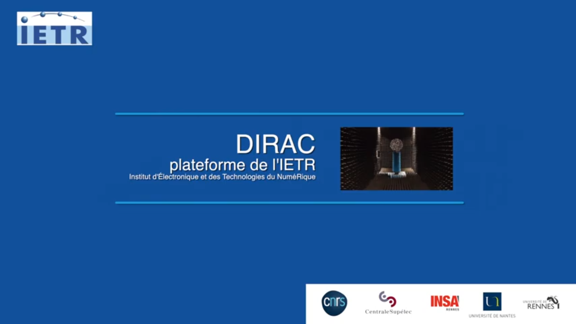 Découvrez la plateforme DIRAC, hébergée à Polytech au laboratoire IETR 