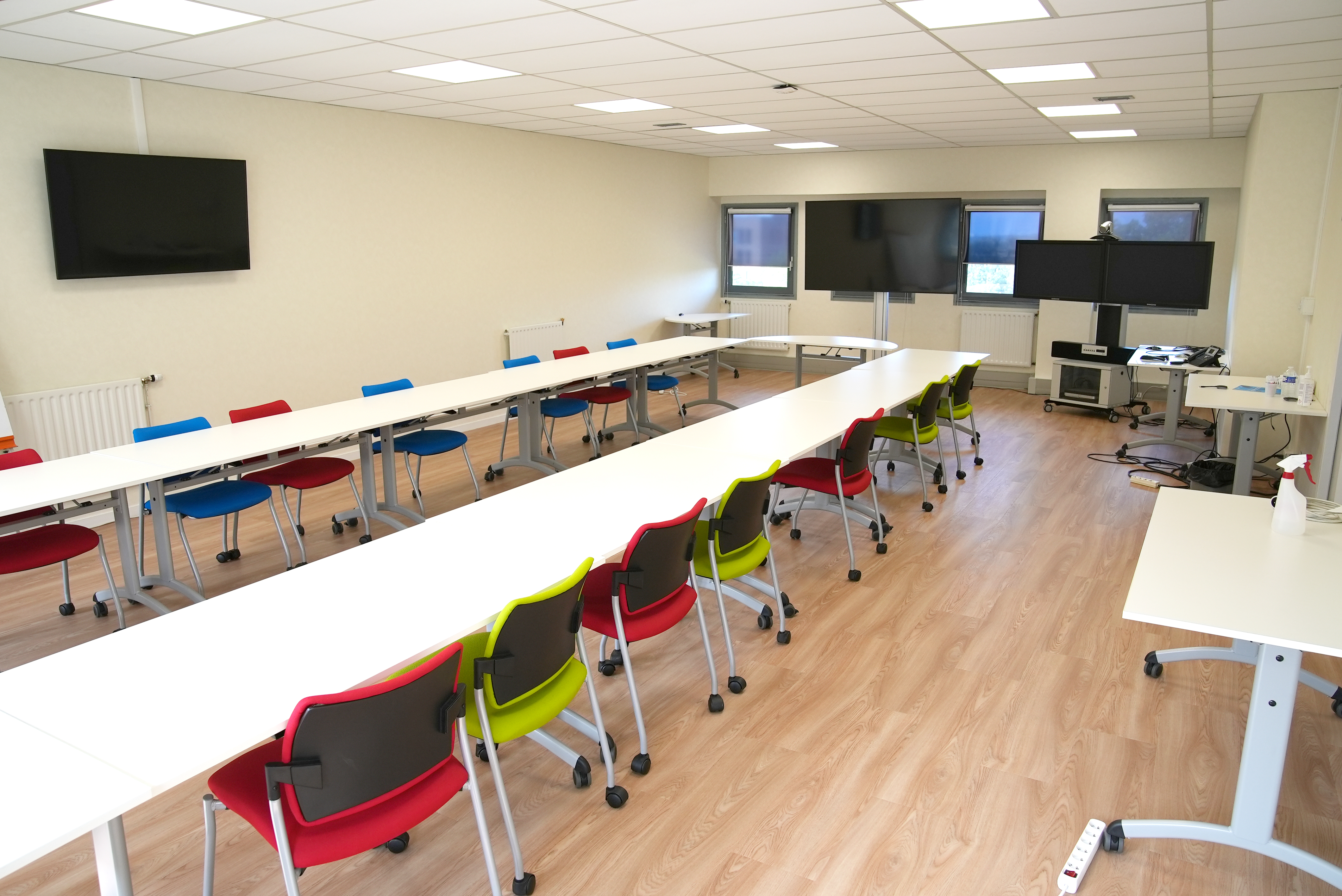 Salle de visioconférence Polytech Nantes